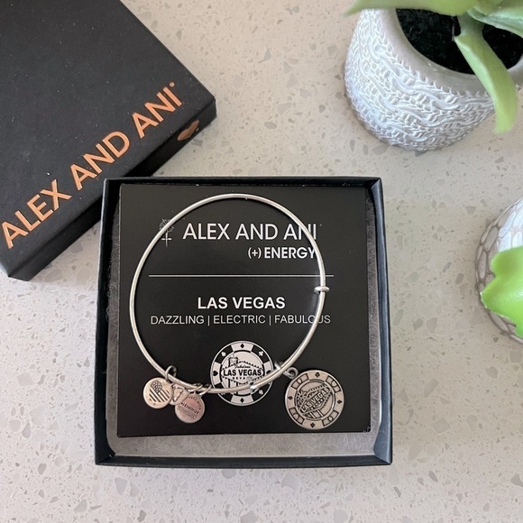 ALEX AND ANI las vegas bangle bracelet EUC - Picture 1 of 11
